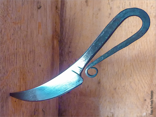 Keltisches Rasiermesser - Replik von Trommer Archaeotechnik